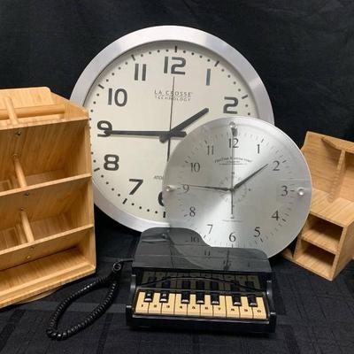 Ct320 office necessities and vintage piano phone
