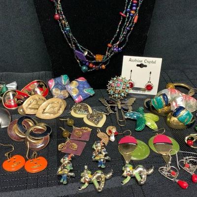 Ct385 colorful costume jewelry