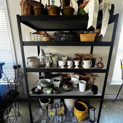 Pots, Vases, Planters, Baskets, Roseville Pitcher