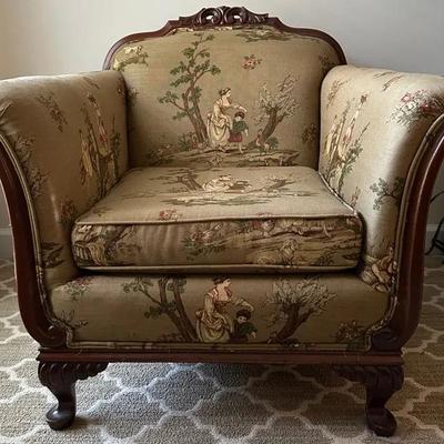 Vintage Duncan Style Armchair 