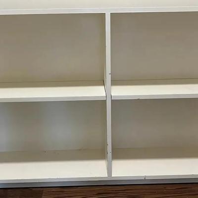 White Storage Shelf