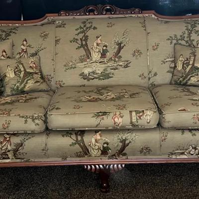 Vintage Duncan Style Sofa 