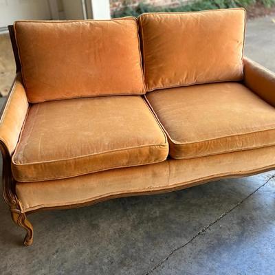 #1 Orange Love Seat By Century In Hickory, NC