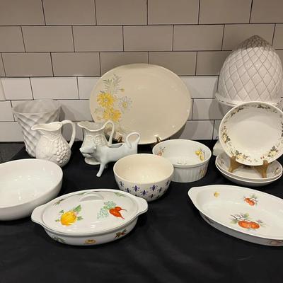 Miscellaneous White Dishes 