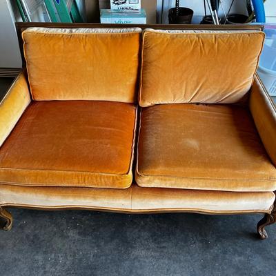 #2 Orange Love Seat From Century In Hickory,NC