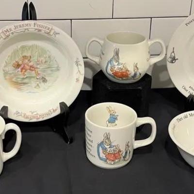 Wedgewood & Royal Albert Beatrix Potter Dishes
