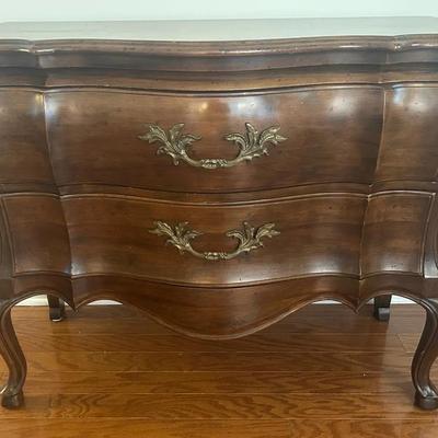 Antique John Widdicomb Entry Chest with Dovetail Drawers
