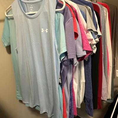 Women’s Athletic Tops And Accessories- Lululemon, Under Armour, Athleta, And More! 