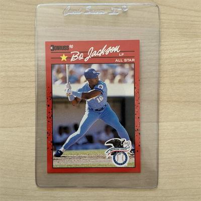 Sale Photo Thumbnail #28: 1989 Leaf #650 Bo Jackson