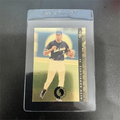 Sale Photo Thumbnail #39: 1993 Classic Images Alex Rodriguez Gold Rookie SP #SI4