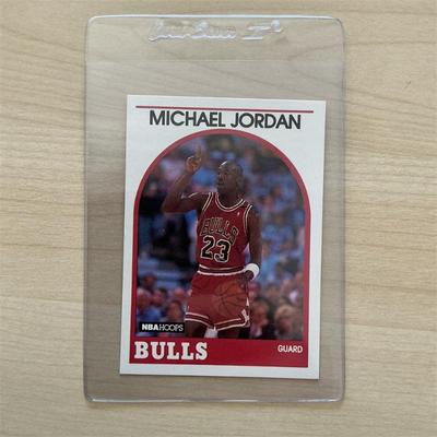 Sale Photo Thumbnail #29: 1989 NBA Hoops #200 Michael Jordan
