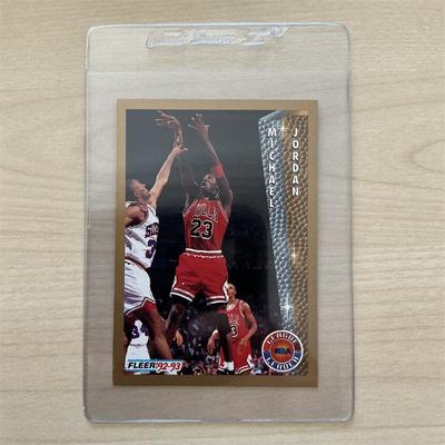 Sale Photo Thumbnail #26: 1992 Fleer League Leaders #238 Michael Jordan