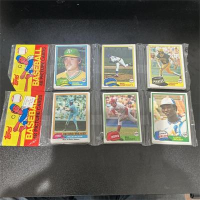 Sale Photo Thumbnail #8: Lot of (2) 1981 Topps Baseball Sealed Rack Packs Fernando Valenzuela Rookie's