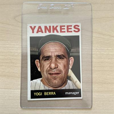 Sale Photo Thumbnail #4: 1964 Topps #21 Yogi Berra