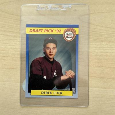 Sale Photo Thumbnail #16: 1992 Front Row Draft Picks #55 Derek Jeter Rookie