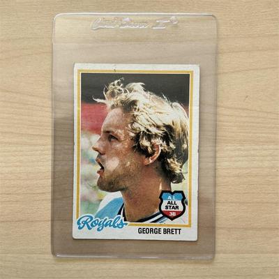 Sale Photo Thumbnail #23: 1978 Topps #100 George Brett