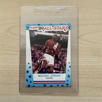 Sale Photo Thumbnail #24: 1989 Fleer Sticker #3 Michael Jordan