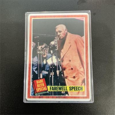 Sale Photo Thumbnail #35: R&N Porcelain Ceramic 1962 Babe Ruth Special Farewell Speech /2873 Sealed Rare