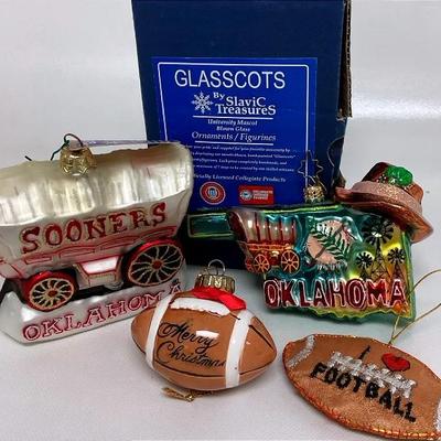 “GLASSSCOTS” Oklahoma Ornaments & More