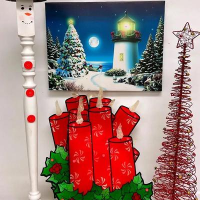Lanscape Picture, Red Tree, & More
