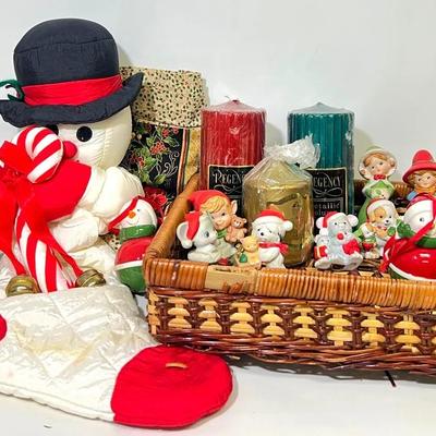 “Homco” Holiday Trinkets & Festive Decor