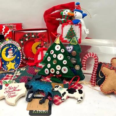 “Mary Engelbreit” & Large Collection of Ornaments 