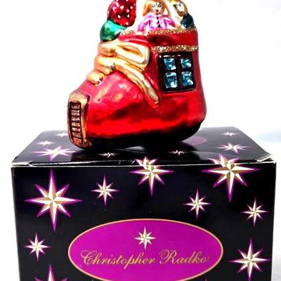 "Christopher Radko" 'The Old Woman Who Lived In A Shoe'