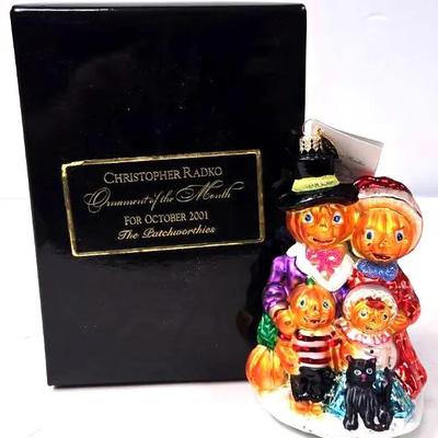 "Christopher Radko" 'The Patchworthies' Ornament