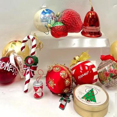 “Fancy Hooks” & Collection of Ornaments 