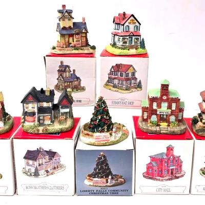 "Liberty Falls" Americana Collection Town Buildings