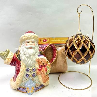 “Ganz” Santa Claus Teapot & More