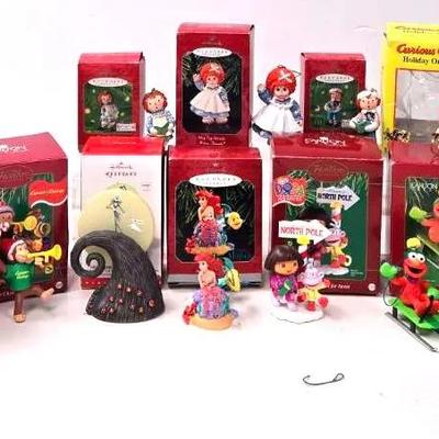 "Hallmark" and "Carlton Cards" Ornaments 