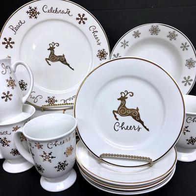 “Gibson” Plates, Bowls, & Cups 