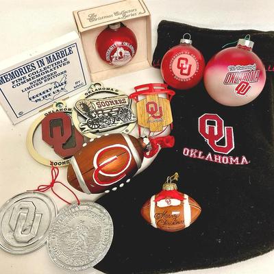 “Memories in Marble” OU Ornaments, & More