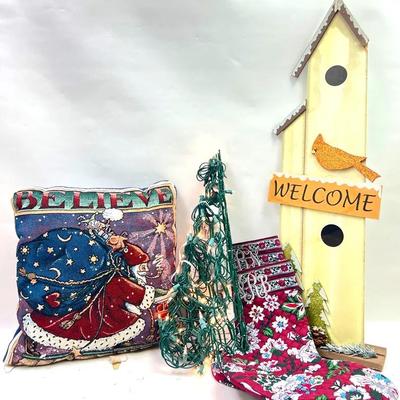 “Vera Bradley” Stockings & Christmas Decor