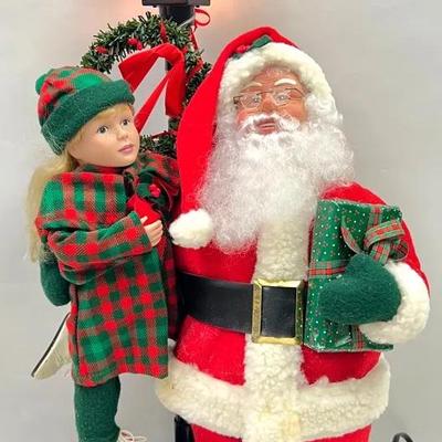 Vintage “Holiday Creations” Animated Light-Up Decor