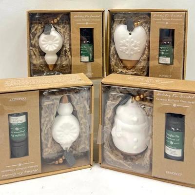 “Demdaco” Ceramic Diffuser Ornaments 
