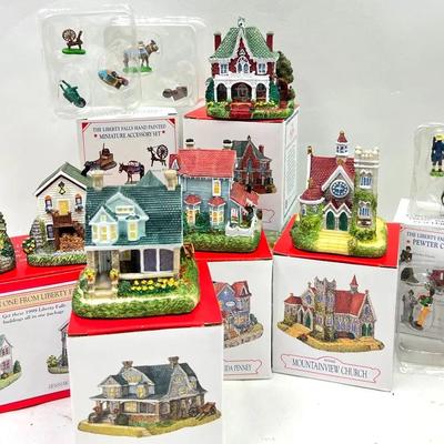Hand-Painted “Liberty Falls” Figurines 