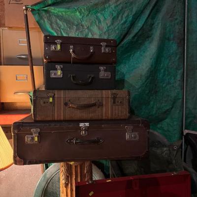 Sale Photo Thumbnail #17: vintage suitcases