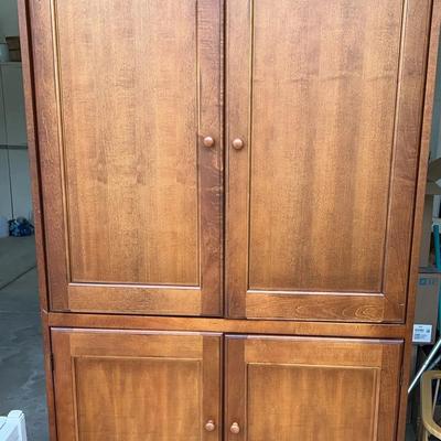 Wood Armoire
