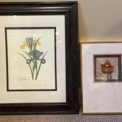 Botanical Print & 3-D Leaf Art