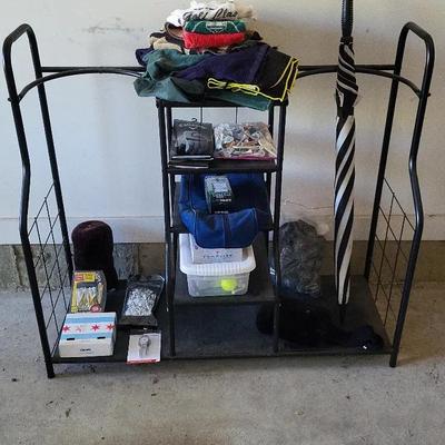 Golf Club Rack & Accessories