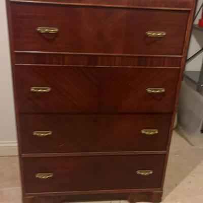 Vintage Wood Dresser