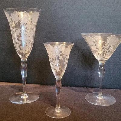 Crystal Glass Set #2