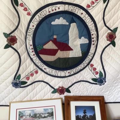 Door County Hanging Quilt & Framed Art