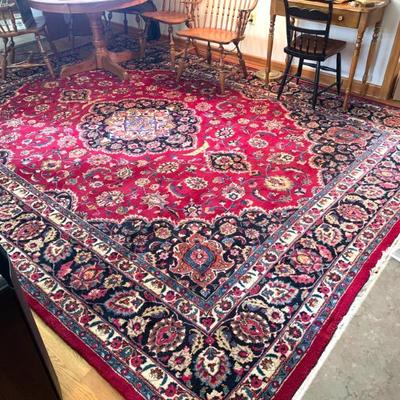 Sale Photo Thumbnail #75: Kashan rug, 10 ft x 12 1/2 ft.