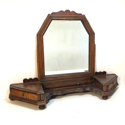 Sale Photo Thumbnail #61: 1930's portable dressing mirror