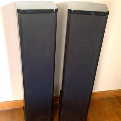 Sale Photo Thumbnail #26: Pr. Acustech PL-980 speakers, ht. 47”