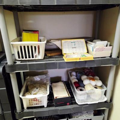 Craft and sewing supplies 
