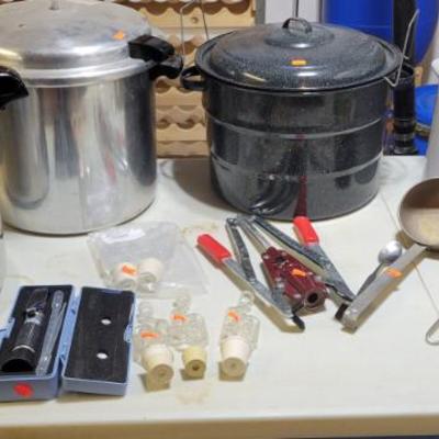 Sale Photo Thumbnail #104: Pressure Cookers and Canning Supplies 